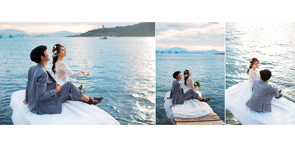 Chụp hình cưới biển Đà Nẵng